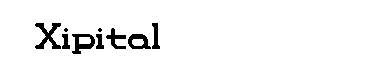 Xipital字体