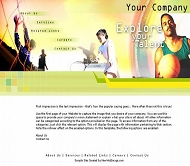 运动企业网站模板