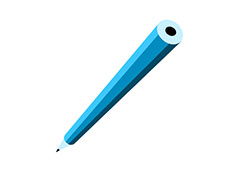 蓝色的铅笔flash动画
