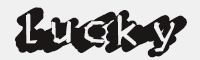 Lucky Scratcher字体