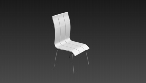 椅子3D模型效果图