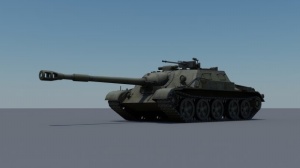 军用坦克3D模型设计