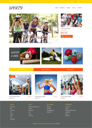 健身器材B2C电子商务模板