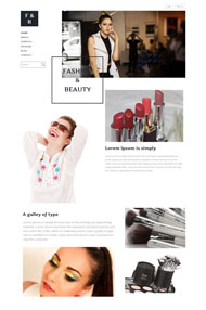 化妆品唇膏公司网站模板