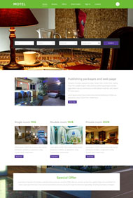 html5旅游酒店网站模板