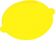 黄色卡通柠檬图片
