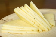 黄色奶酪切片图片