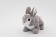 毛绒兔子玩具图片