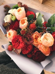 美丽玫瑰花花束图片