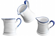 白色陶瓷水罐图片
