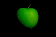 绿色苹果静物图片