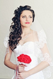 欧美新娘婚纱写真图片