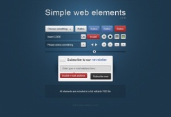 简单的网页元素