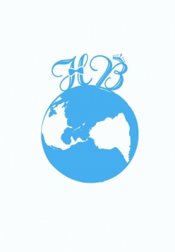 蓝色地球婚礼logo