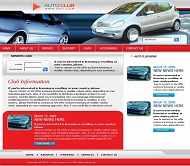 欧美汽车网站模板