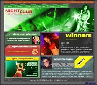 夜店娱乐网站模板