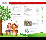 儿童学习网站模板