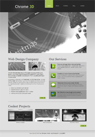 3D设计企业CSS网页模板