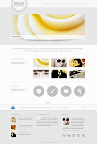 设计画廊CSS3网页模板