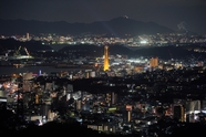 日本长崎城市夜景图片
