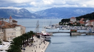 克罗地亚港口城市图片
