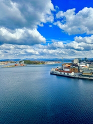 挪威斯塔万格海港城市图片