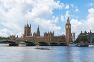 英国伦敦大本钟塔建筑摄影图片