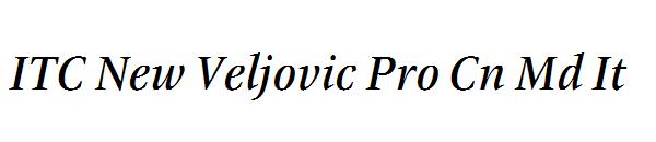 ITC New Veljovic Pro Cn Md It