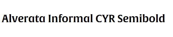 Alverata Informal CYR Semibold