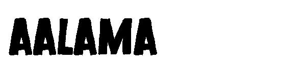 Aalama字体