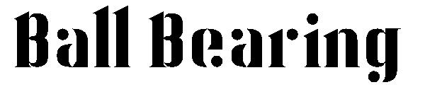 Ball Bearing字体