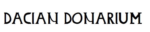 Dacian Donarium字体