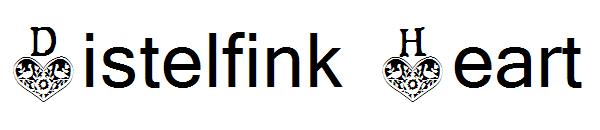 Distelfink Heart字体