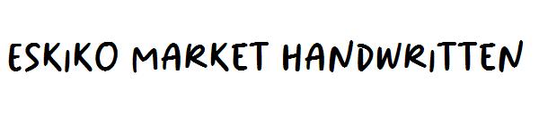 Eskiko Market Handwritten字体