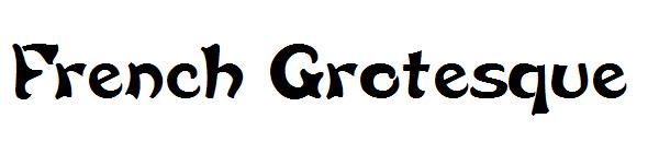 French Grotesque字体