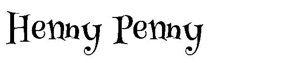 Henny Penny字体