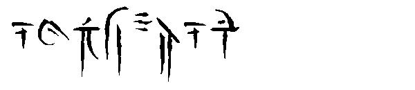 Iokharic字体