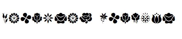 Kalocsai Flowers字体