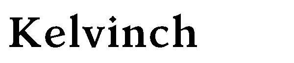 Kelvinch字体