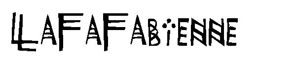 LaFaFabienne字体