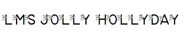 LMS Jolly Hollyday字体