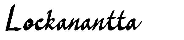 Lockanantta字体