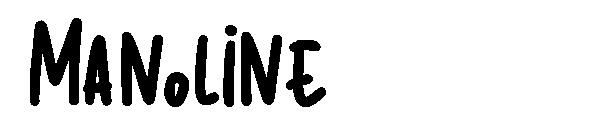 Manoline字体
