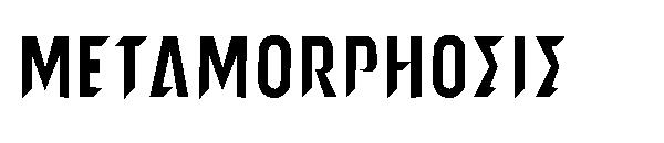 metamorphosis字体