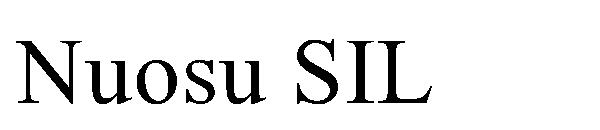 Nuosu SIL字体