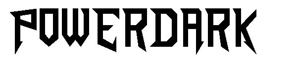 PowerDark字体