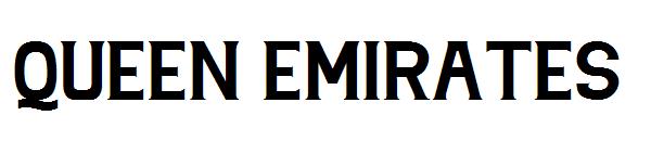 Queen Emirates字体