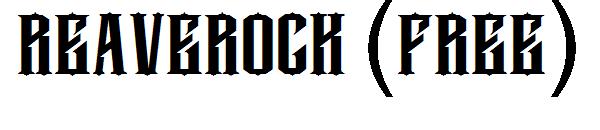 Reaverock (Free)字体