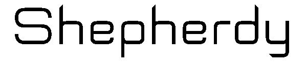 Shepherdy字体