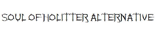 Soul Of Holitter Alternative字体
